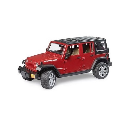 JEEP 4 PORTES RUBICON ROUGE