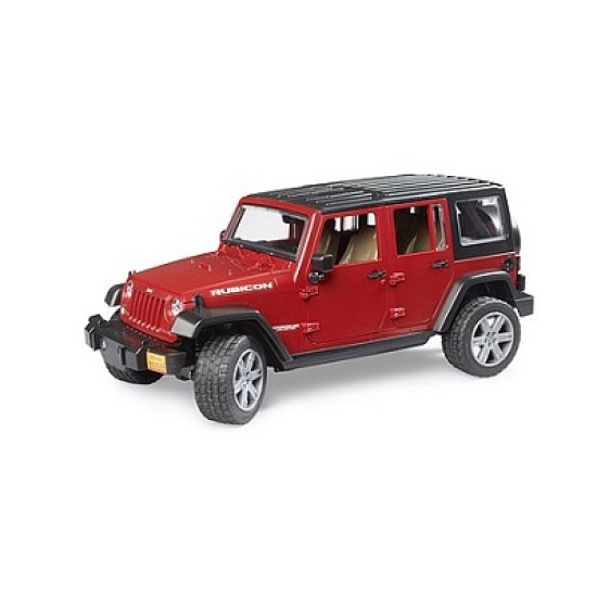 JEEP 4 PORTES RUBICON ROUGE