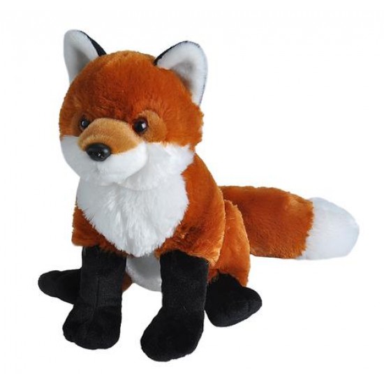 PELUCHE RENARD ROUX 12"                 "