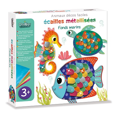 ÉCAILLES MÉTALLISÉES - FONDS MARINS