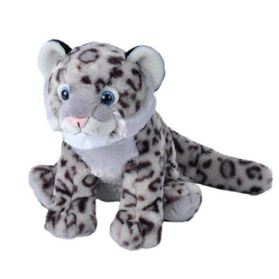 PELUCHE LEOPARD DES NEIGE