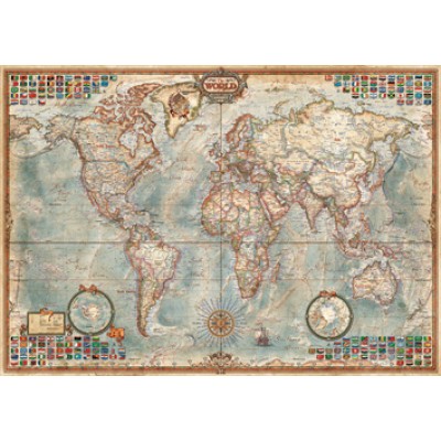 PZ 1500 / CARTE POLITIQUE DU MONDE