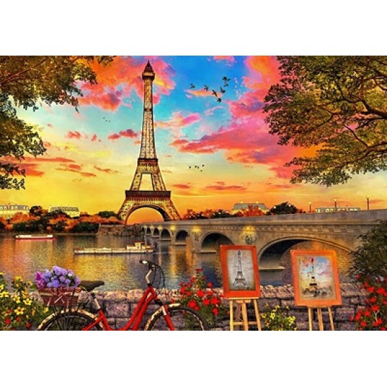 PZ 3000 / COUCHER DE SOLEIL A PARIS
