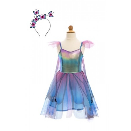 ROBE PAPILLON AVEC AILES 5-6