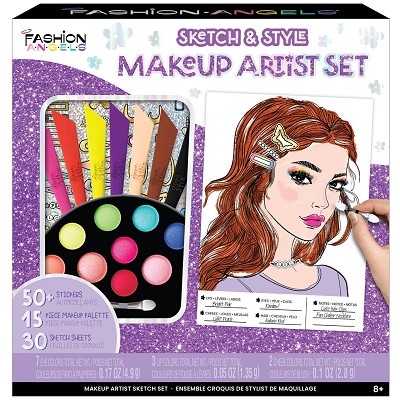 ENSEMBLE CROQUIS DE STYLISTE DE MAQUILLAGE