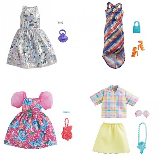 BARBIE - ENSEMBLE VÊTEMENTS ASSORTIS