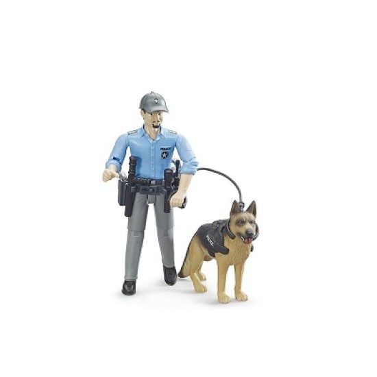 POLICIER AVEC CHIEN