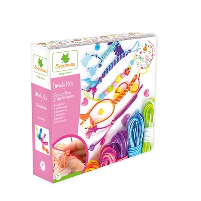 LOVELY BOX - PETIT MODÈLE 5 TECHNIQUES SCOUBIDOU