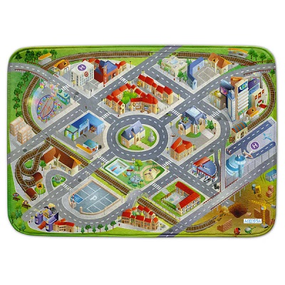 TAPIS DE JEU ULTRA DOUX - VILLE