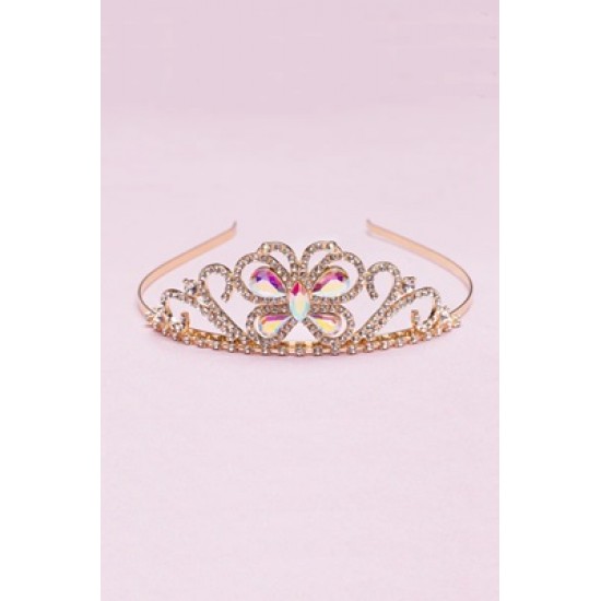 COURONNE DIAMANT PAPILLON