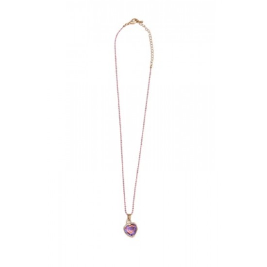 COLLIER AMOUR LILAS