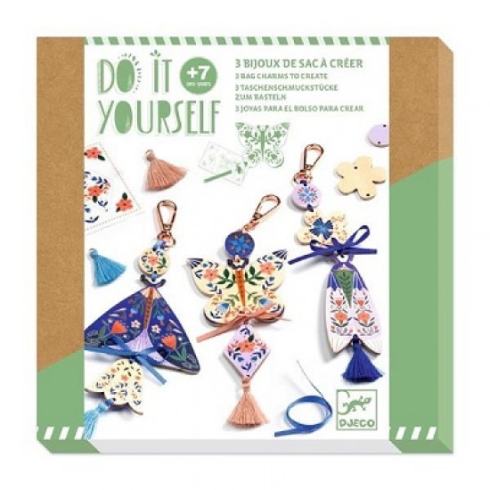 DIY / BUTTERFLIES : BIJOUX DE SAC
