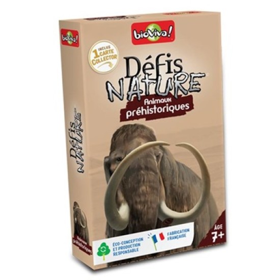 DEFIS NATURE / ANIMAUX PREHISTORIQUES