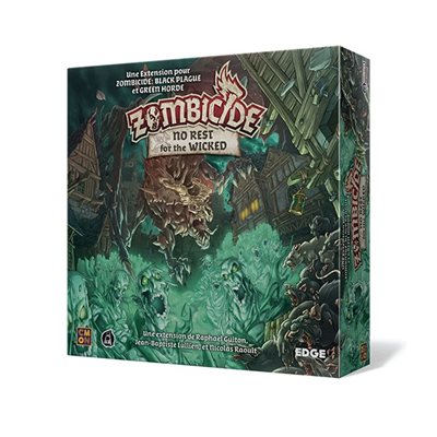 ZOMBICIDE BLACK PLAGUE : NO REST FOR THE WICKED (FR)