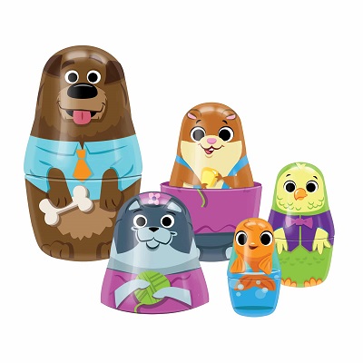 POUPEE RUSSE FAMILY PETS
