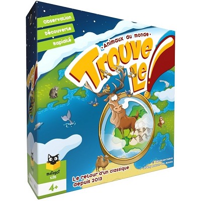 TROUVE-LE! ANIMAUX DU MONDE