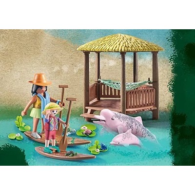 WILTOPIA PADDLES ET DAUPHINS ROSES